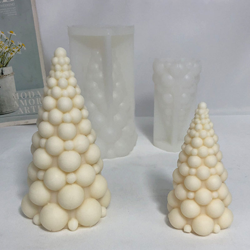 3D Bubble Christmas Tree Silic - Soap Making Diy Kit ulasan dan harga