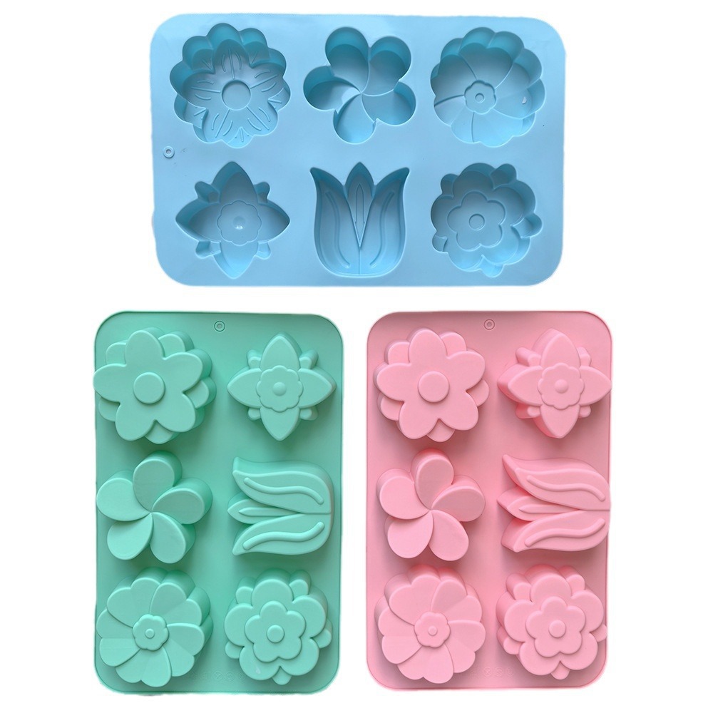 kinds Flower Silicone Molds Di - Soap Making Kit For Beginners ulasan dan harga